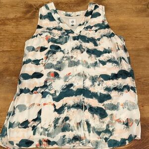 Cabi Gelato Watercolor Blouse